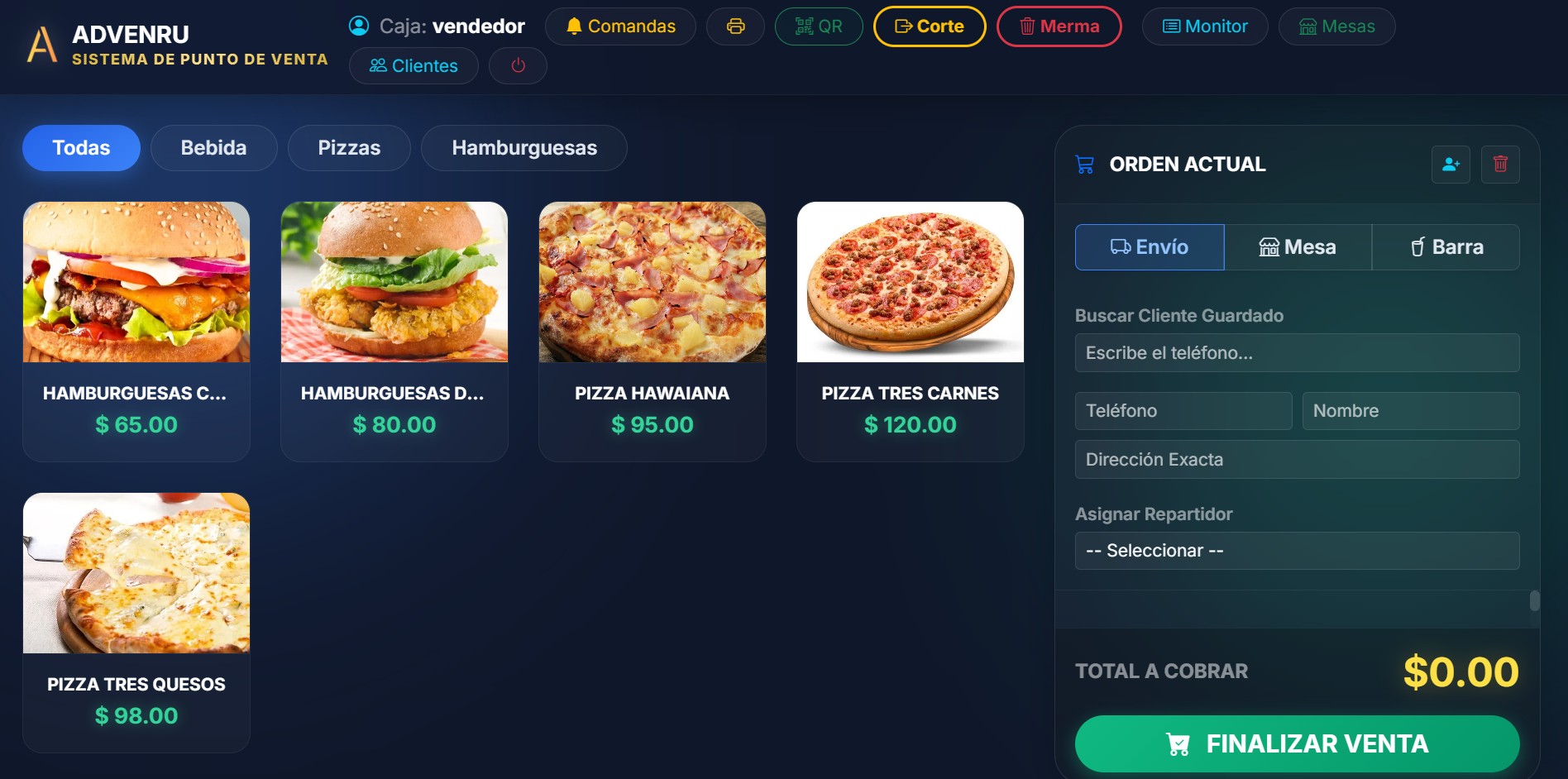 POS Multimodo